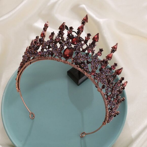 Queen Crown Rhinestone Wedding
